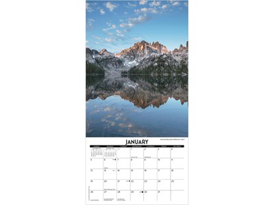 2025 Willow Creek Scenic America 7" x 7" Monthly Wall Calendar (48238)