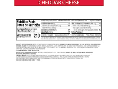 Pringles Grab & Go Cheddar Cheese Crisps, 1.4 oz., 12 Cans/Carton (3800084556)