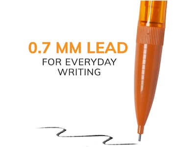 BIC Xtra-Smooth Bright Edition Mechanical Pencils, 0.7mm, #2 Medium Lead, 24 Pencils/Blister, 6 Blis