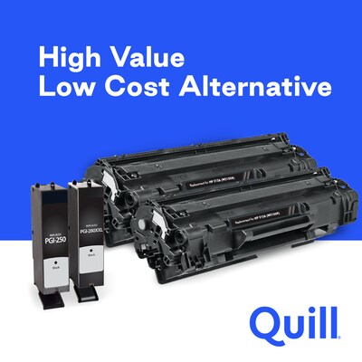 Quill Brand® Remanufactured Black High Yield Ink Cartridge Replacement for Canon PG-210XL (2973B001)