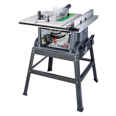 Genesis 15-Amp 10-In. Table Saw with Metal Stand (RPIGTS10SC)