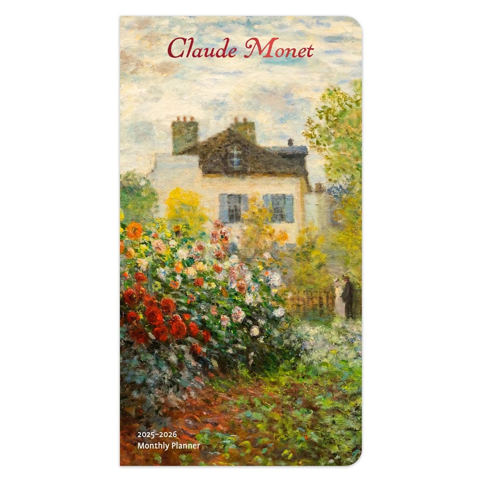 2025 BrownTrout Claude Monet 3.5 x 6.5 Monthly Two Year Pocket Planner, Paper Cover, Multicolored (9781975474362)