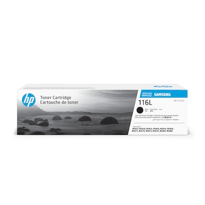 HP 116L Black High Yield Toner Cartridge for Samsung MLT-D116L (SU828),  Samsung-branded printer supp | Quill.com