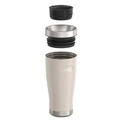 Thermos Icon Stainless Steel Vacuum Insulated, 16 oz., Sandstone, (THRIS1012SN4)