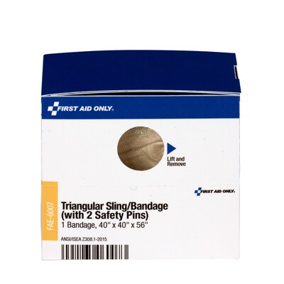 SmartCompliance Triangular Sling Bandages Refill, 40 x 56, (FAE-6007)