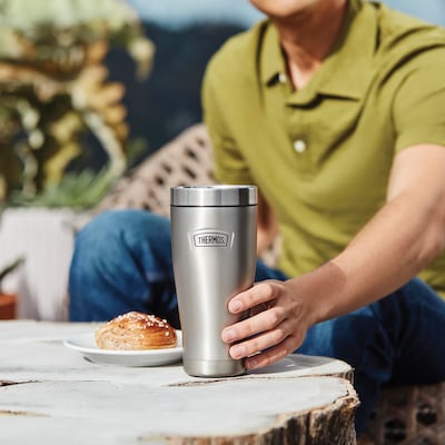 Thermos Icon Stainless Steel Vacuum Insulated Tumbler, 16 oz., Matte (IS1012MS4)