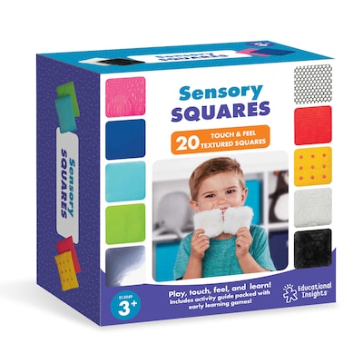 Educational Insights Teachable Touchables Sensory Squares (3049)