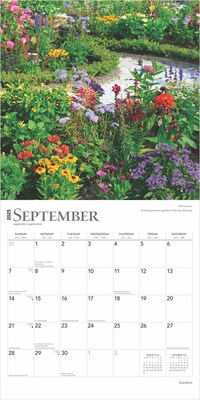 2025 BrownTrout Gardens 12" x 12" Monthly Wall Calendar (9781975474829)