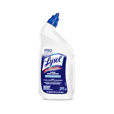 Lysol Professional Disinfectant Toilet Bowl Cleaner, Wintergreen Scent, 32 oz. (3624174278)