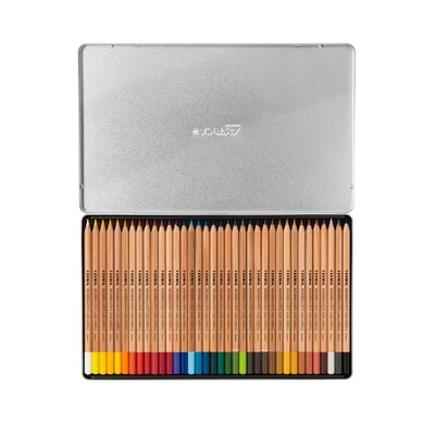 Lyra Rembrandt Aquarell Watercolor Pencil Set Tin, Assorted Colors, 37/Set (LYXL2011360)