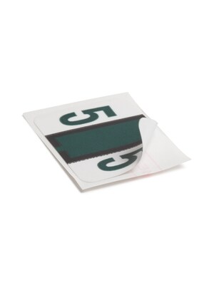 Smead BCCRN Color Coded Numeric Labels, 5, Dark Green, 500/Roll (67375)