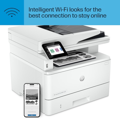 HP LaserJet Pro MFP 4101fdw Wireless All-in-One Printer, Scan, Copy, Fax,  Fast Speeds, Secure, Best | Quill.com