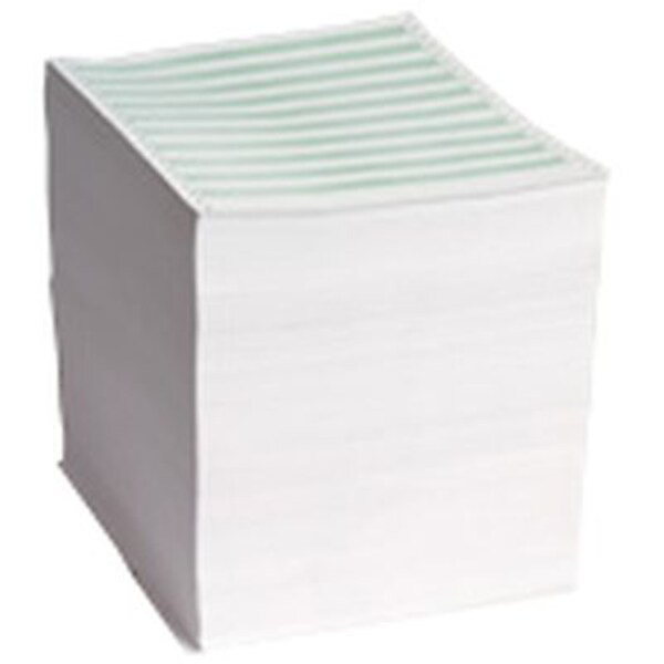 Continuous Blank Computer Paper, 1-Part, 20 lb., 9 1/2 x 11, 2,500  Sheets/Ct