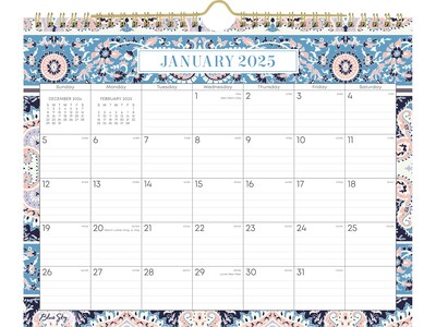 2025 Blue Sky Cocorrina 8.75 x 11 Monthly Wall Calendar (147479-25)
