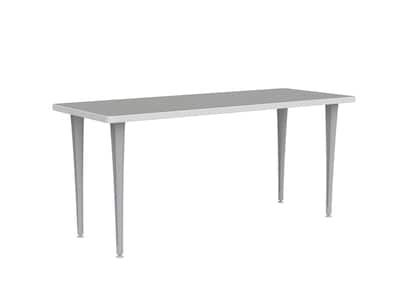 Safco Rumba Training Room Table, 24 x 60, Fashion Gray (RBA6024PGSLFNGY)