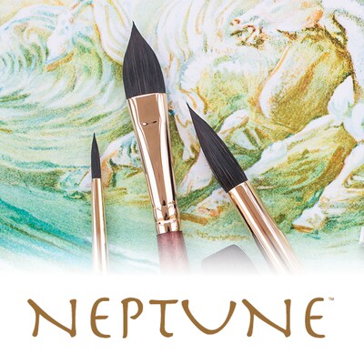 Princeton Neptune Watercolor Synthetic Quill Brush (PBXP4750Q6)