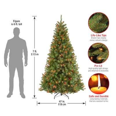 National Tree Company North Valley Spruce Artificial Christmas Trees (NRV7-301-70)