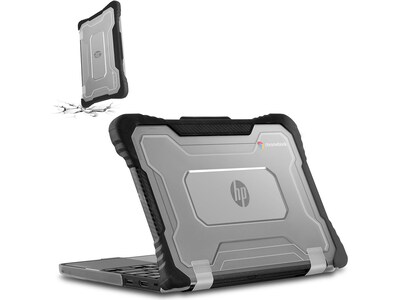 TechProtectus ShockProof 11.6 Laptop Case for HP G9 EE Chromebook, Shock-Absorbing, Black (TP-HP-G9)