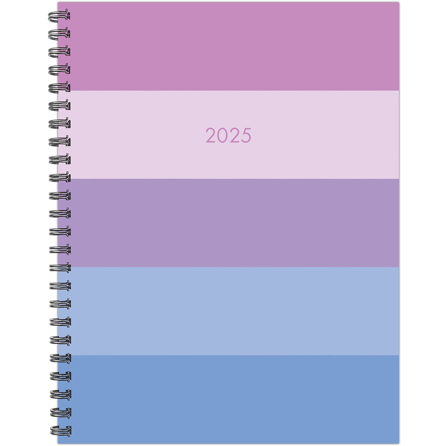 2025 Willow Creek 8.5 x 11 Weekly & Monthly Planner Cover, Soft Stripe (48610)