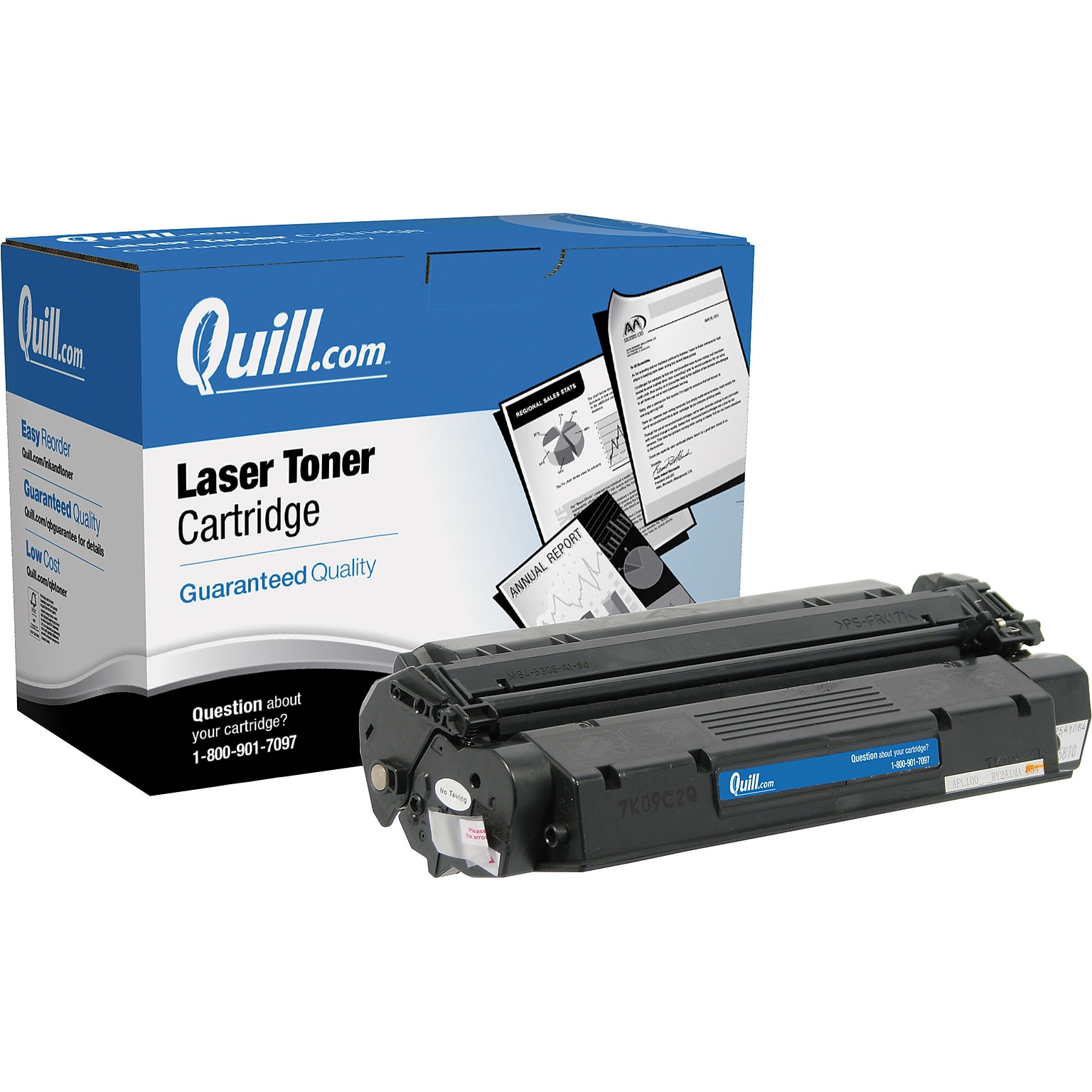 Quill Brand® Remanufactured Black Standard Yield Toner Cartridge Replacement for Canon S35 (7833A001AA) (Lifetime Warranty)
