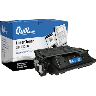 Quill Brand Remanufactured HP 61X (C8061X) Black High Yield Laser Toner Cartridge (100% Satisfaction