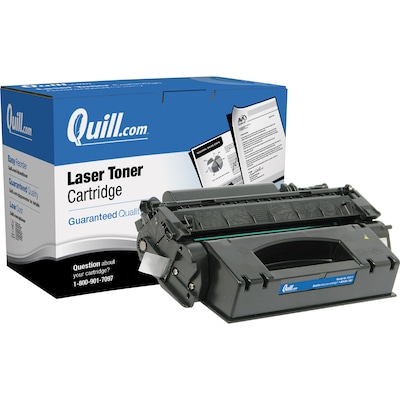 Quill Brand® Remanufactured Black High Yield Toner Cartridge Replacement for HP 53X (Q7553X) (Lifeti