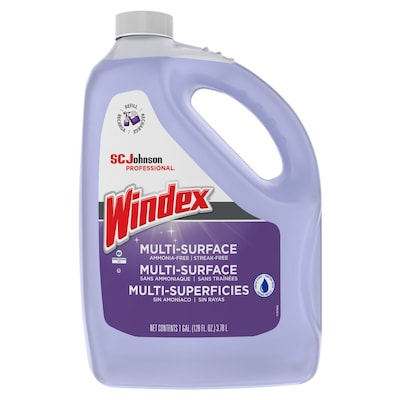 Windex Non-Ammoniated Multi-Purpose Cleaner, 128 oz. (697262)