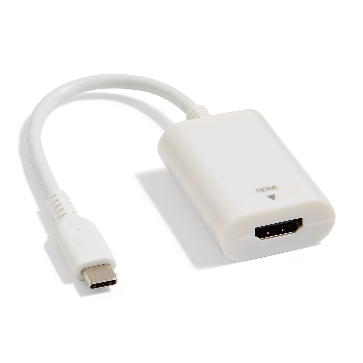 NXT Technologies 0.5' USB C/HDMI Audio/Video Adapter, White (NX60399) |  Quill.com