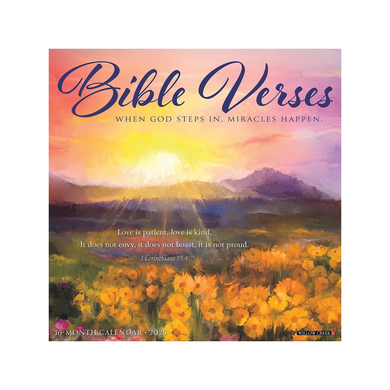 2025 Willow Creek Bible Verses 12 x 12 Monthly Wall Calendar (41727)