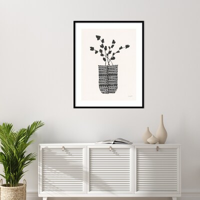 Amanti Art Shadow Vessel I by Courtney Prahl Wood Framed Wall Art Print, 33" x 41" (A42676882200)