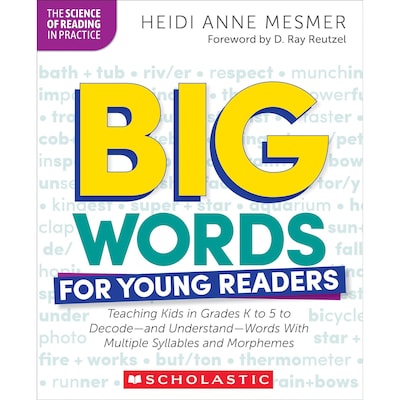 Scholastic Teaching Solutions Big Words for Young Readers Professional Book (SC-9781546113867)