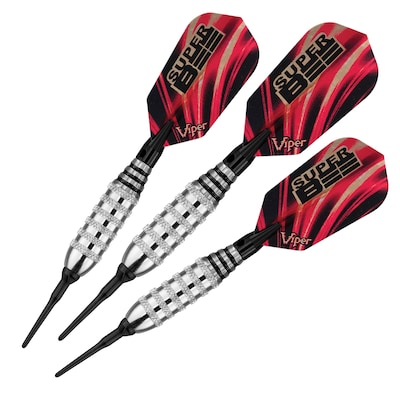 Viper Super Bee Silver Soft Tip Darts, 16 Grams (20-1202-16)