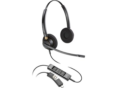 Poly EncorePro 515 Mono On Ear Headset, USB-A/USB-C (783R0AA)