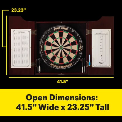 Viper Hudson All-In-One Dart Center, Mahogany (40-0219)