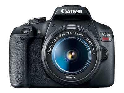 Canon EOS Rebel T7 24.1 Megapixels Digital Camera, 3X Optical Zoom, Black (2727C002)