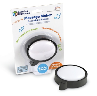 Learning Resources Message Maker Recordable Button (LER5583)