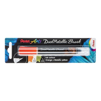 Pentel DualMetallic, Assorted Ink, 3/Bundle (PTAXGFHBPDFX-3)