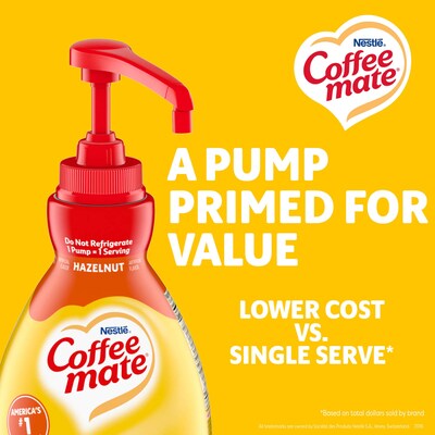 Coffee mate Hazelnut Liquid Creamer, 50.7 oz. (NES47862)