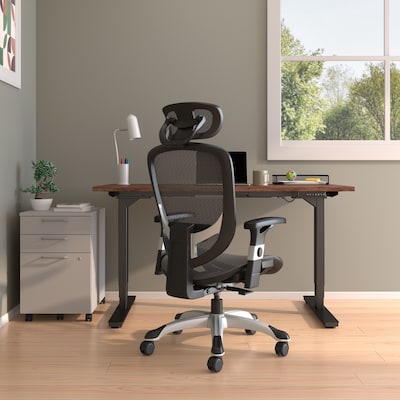 Quill Brand® Hyken Mesh Task Chair, Black (23481-CC)