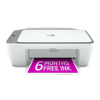 HP DeskJet 2755e Wireless Color All-in-One Printer with 6 Months Free Ink with HP+ (26K67A) |
