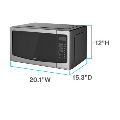 Avanti 0.7 Cu. Ft. 700W Microwave Oven, White