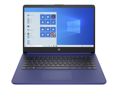 HP 14 Touchscreen Laptop, Intel Celeron, 4GB Memory, 64 GB eMMC, Windows 10, Indigo Blue (47X80UA#A