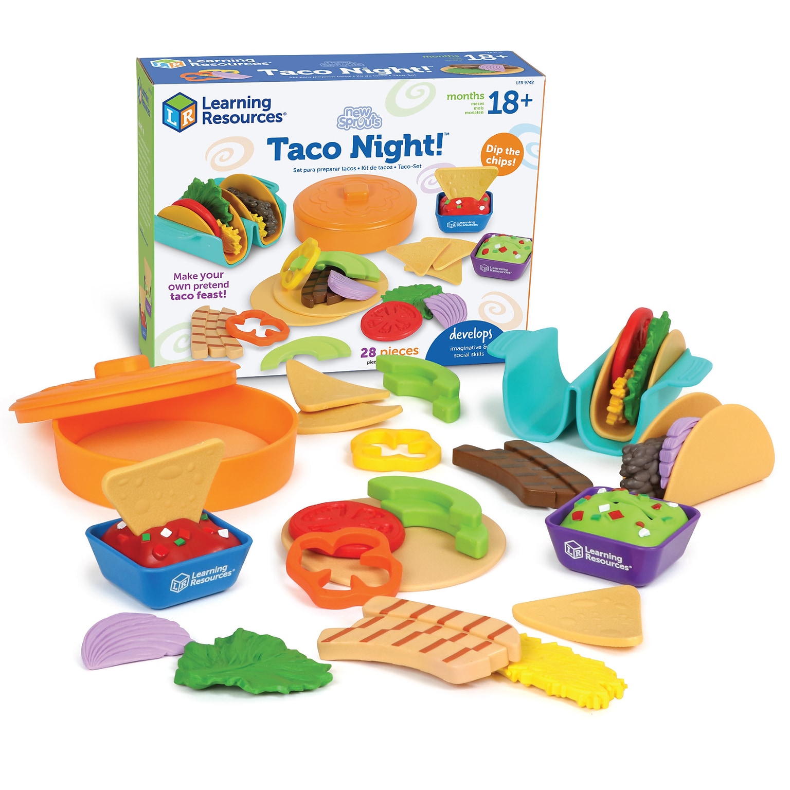 Learning Resources New Sprouts Taco Night! (LER9748)