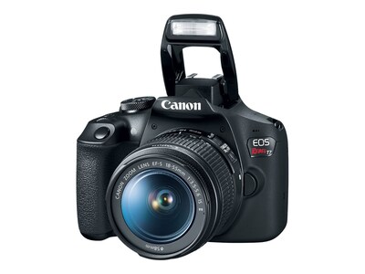 Canon EOS Rebel T7 24.1 Megapixels Digital Camera, 3X Optical Zoom, Black (2727C002)