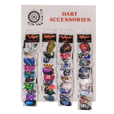 Viper Accessory Card with 40 V-Lux Glitter Flights (30-5199-01)