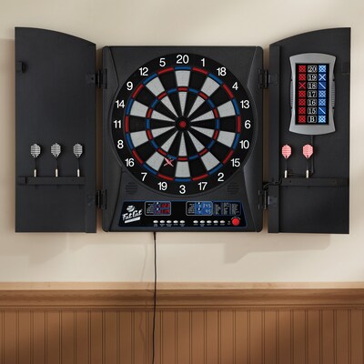 Fat Cat Mercury Electronic Dartboard, 13.5" Compact Target (42-1053)