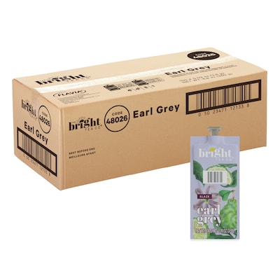 THE BRIGHT TEA CO. Earl Grey Tea FLAVIA Freshpacks, 100/Carton (B506)