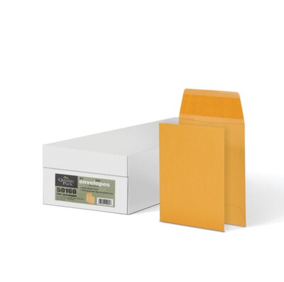 Quality Park Gummed #1 Kraft COIN Mini Envelopes, 2 1/4 x 3 1/2, Kraft, 500/Box (QUA50160)