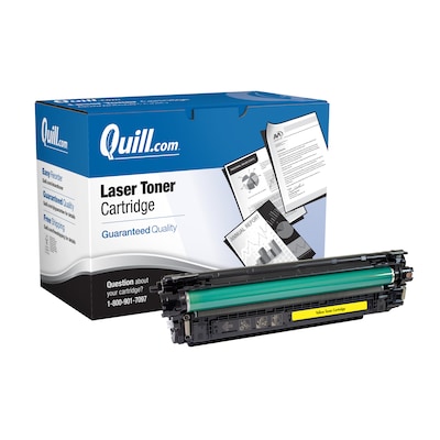 Quill Brand® Compatible Yellow Standard Yield Toner Cartridge Replacement for HP 655A (CF452A) (Life