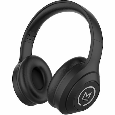 Morpheus 360 Comfort Plus Wired/Wireless Noise Canceling Over-Ear, Bluetooth, Pure Black (HP6500B)